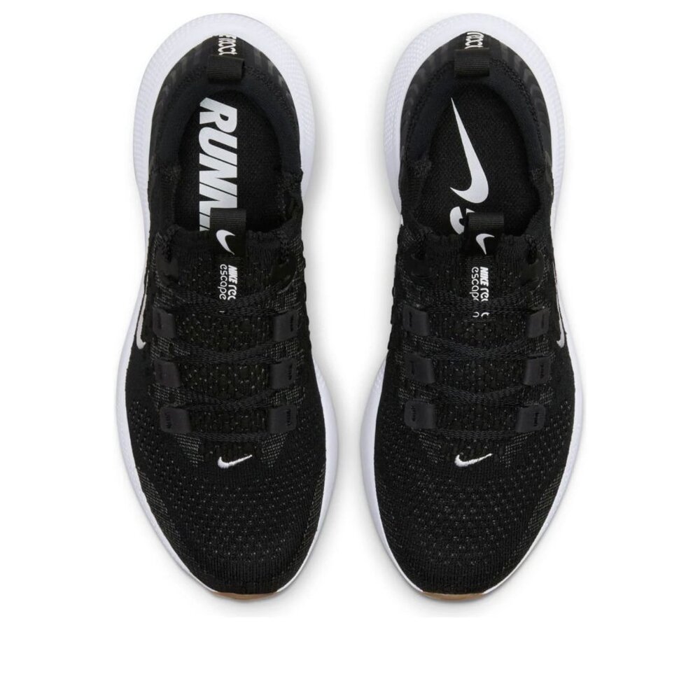 Nike(Wmns) React Escape Run Flyknit 'Black White'… - image 3